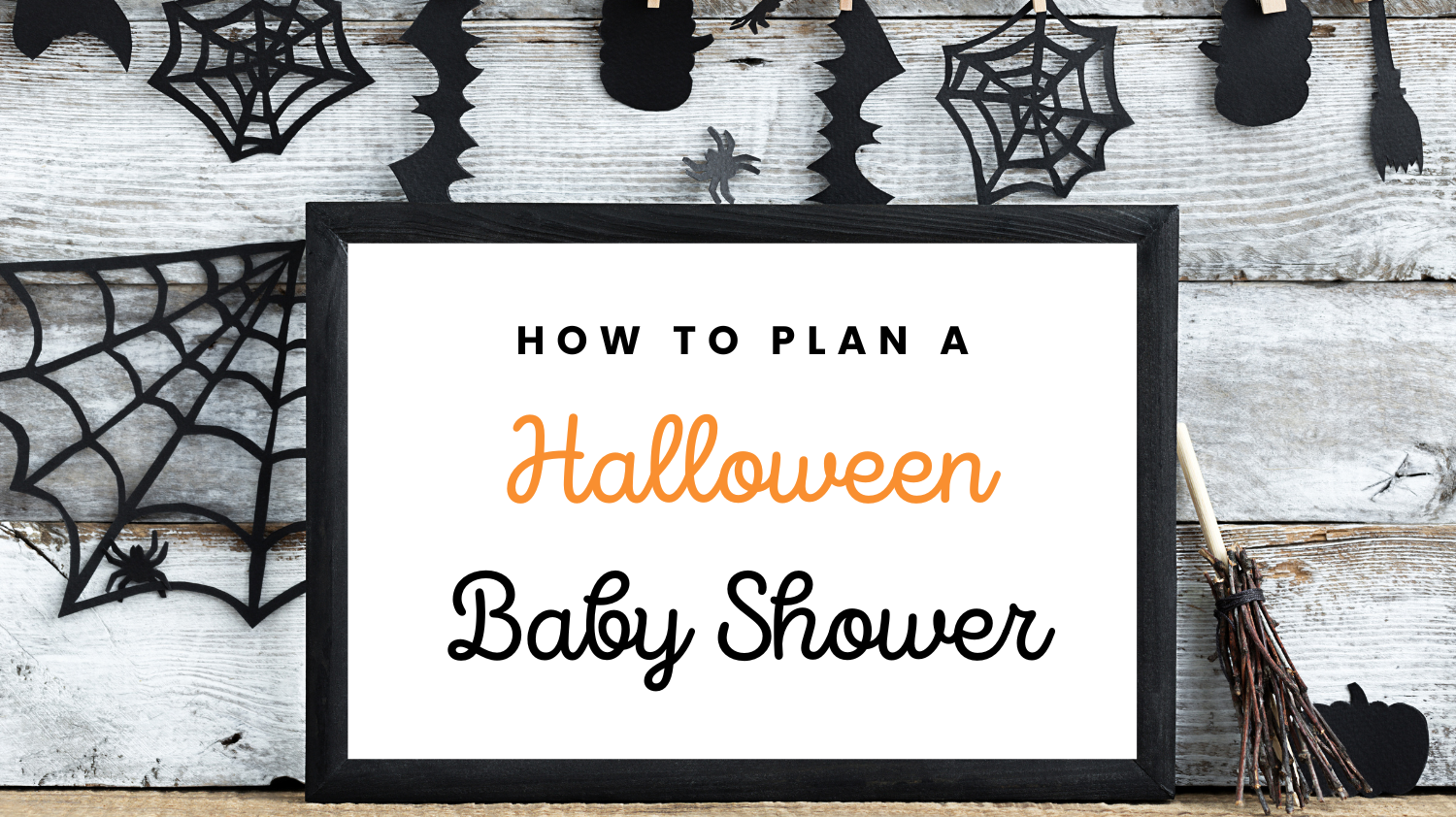 How to Plan a Halloween Baby Shower