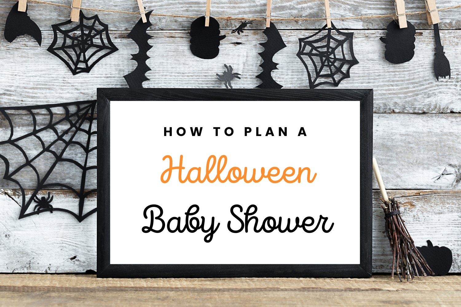 How to Plan a Halloween Baby Shower