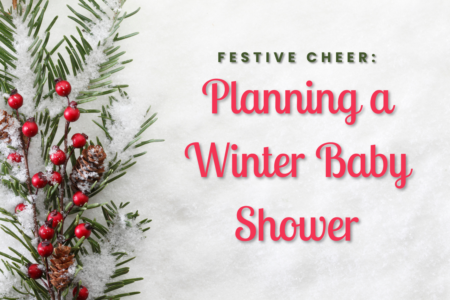 How to Plan a Winter Baby Shower: A Festive Guide